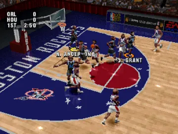 NBA Live 96 (US) screen shot game playing